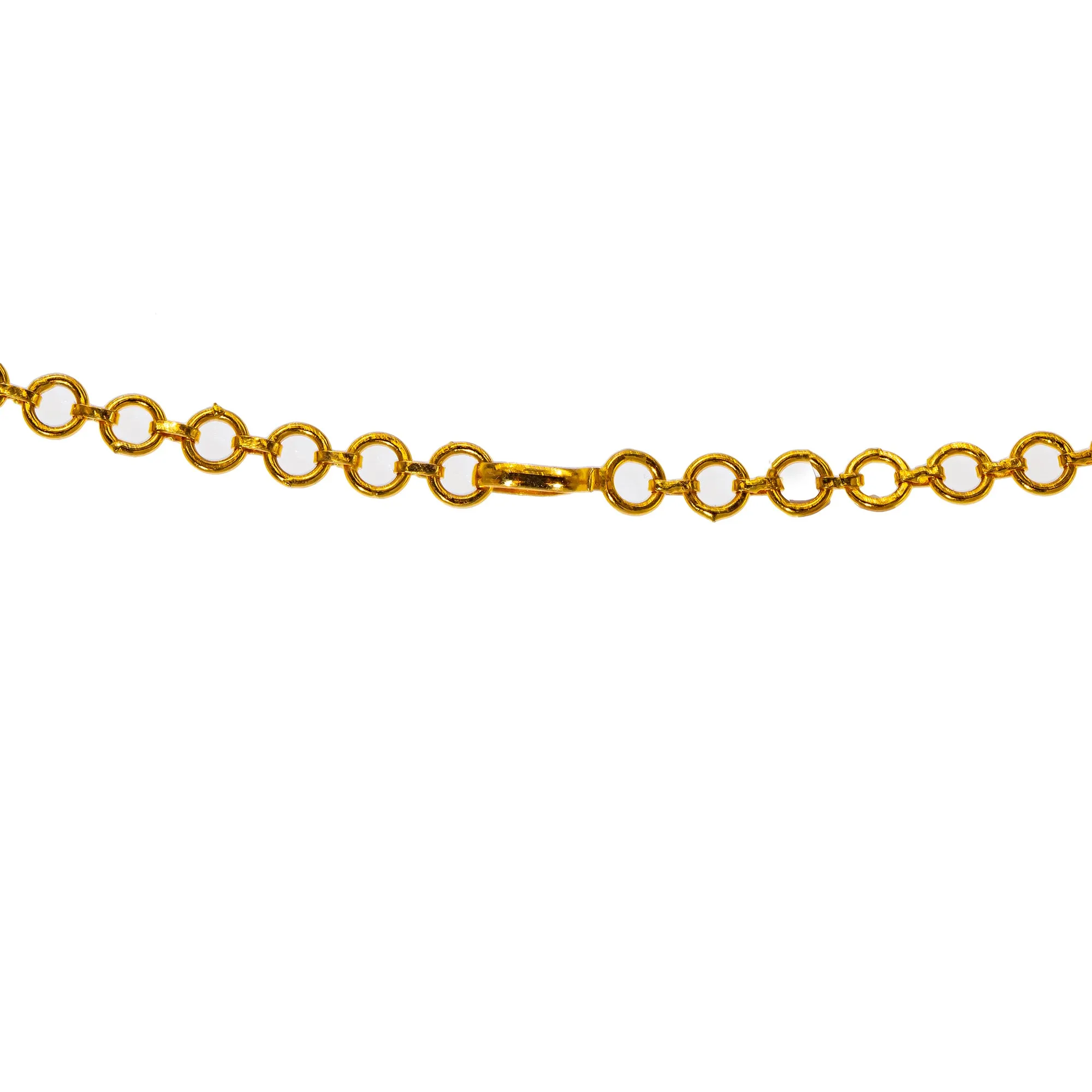 22K Yellow Gold Guddapuslu Necklace (111.6gm)