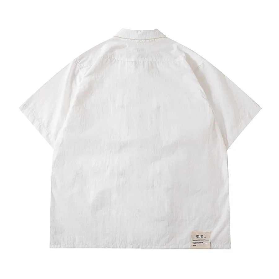 A[S]USL NYLON EXPLORER SHIRT-WHITE