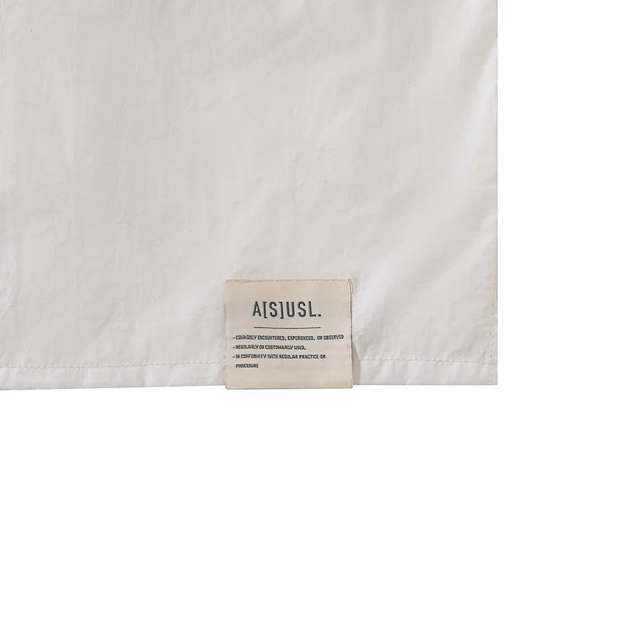 A[S]USL NYLON EXPLORER SHIRT-WHITE