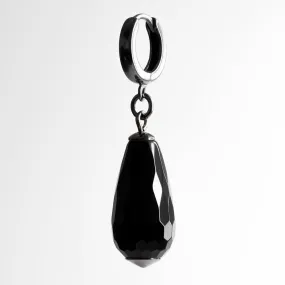 Black Drop earring - final sale