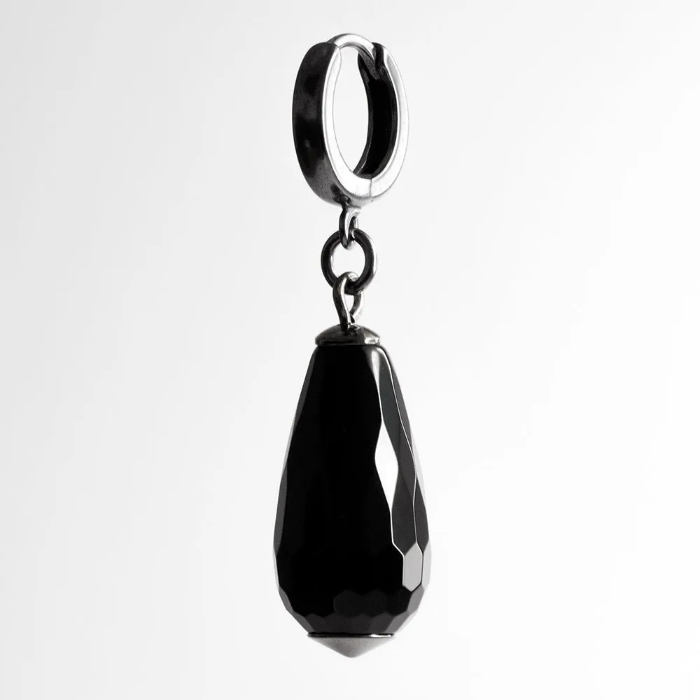 Black Drop earring - final sale