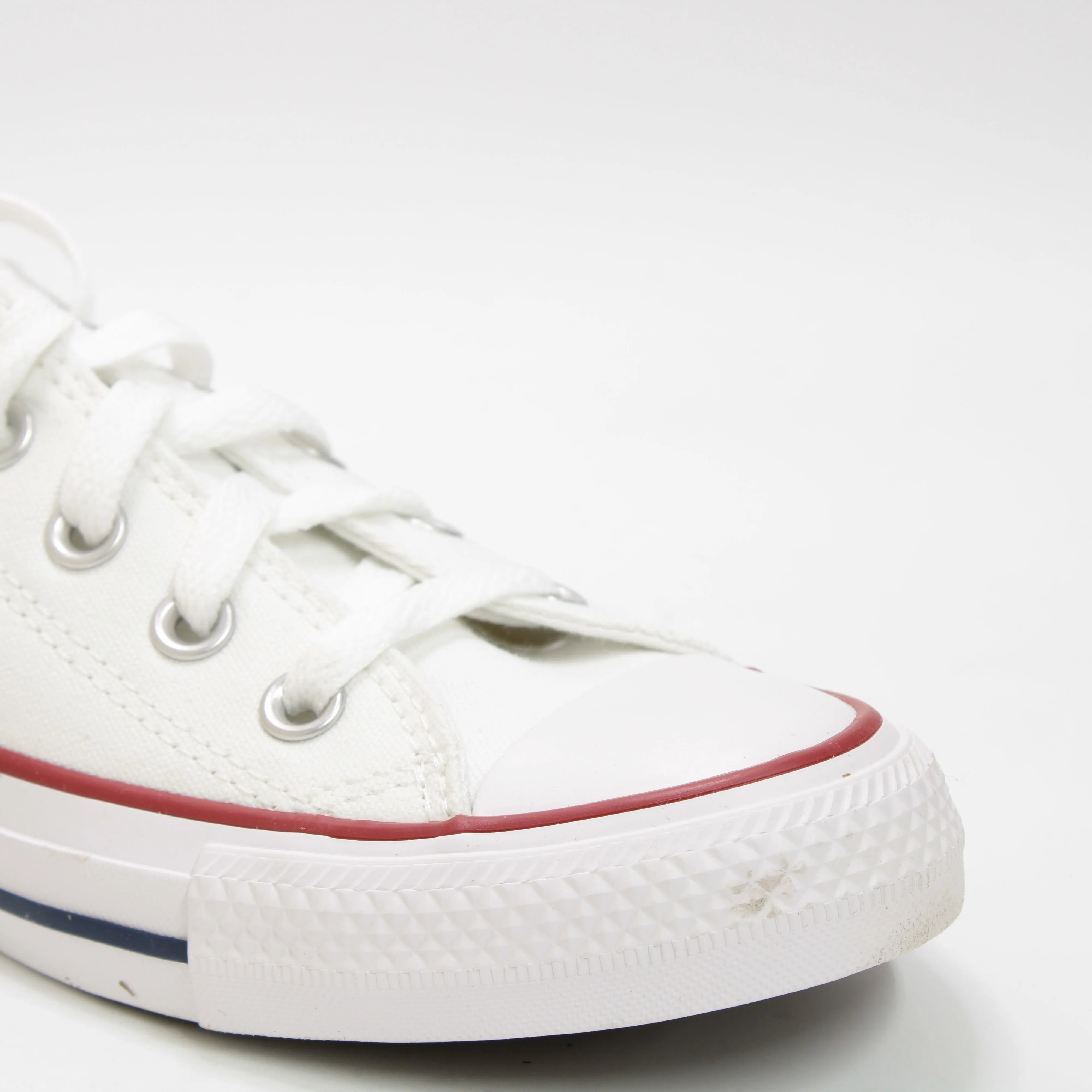 Converse All Star Low White Canvas Uk Size 4