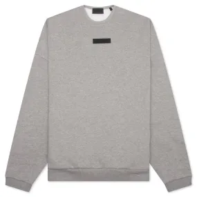 Crewneck Sweater - Dark Heather Oatmeal