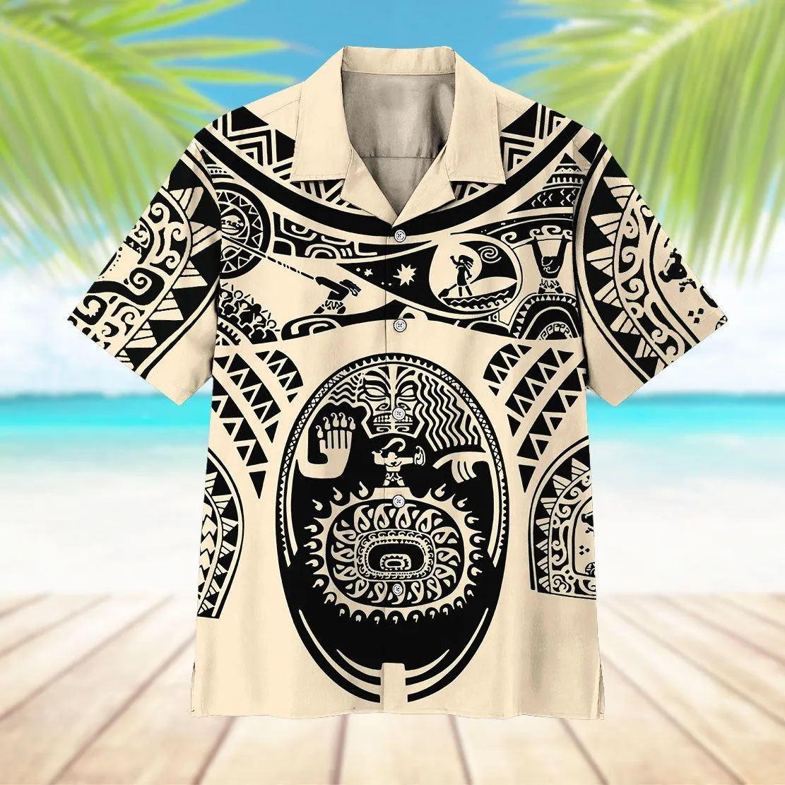 Gearhuman 3D A Demigod Of Hawaii Tatto Hawaii Shirt