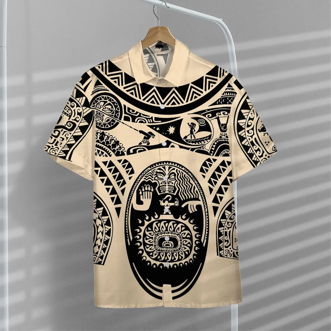 Gearhuman 3D A Demigod Of Hawaii Tatto Hawaii Shirt