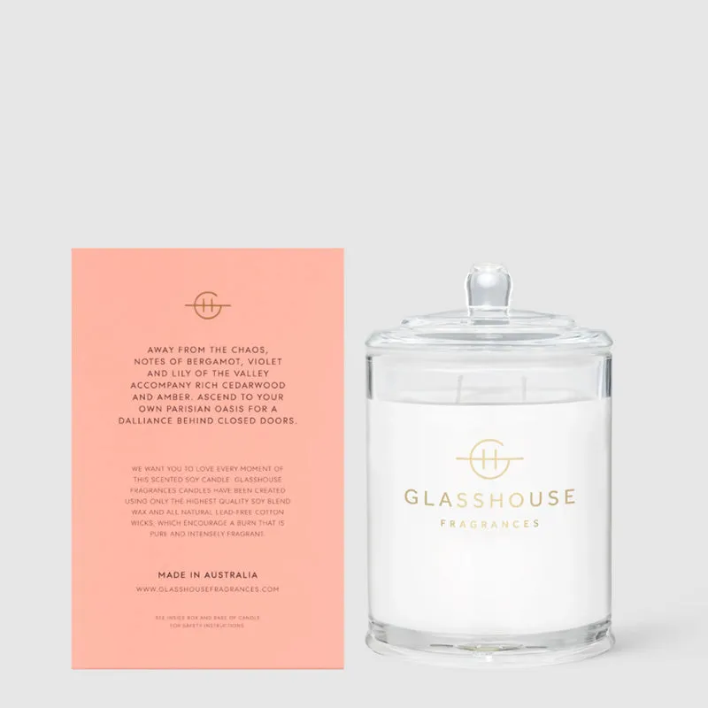 GLASSHOUSE FRAGRANCES | A Place in Paris Candle