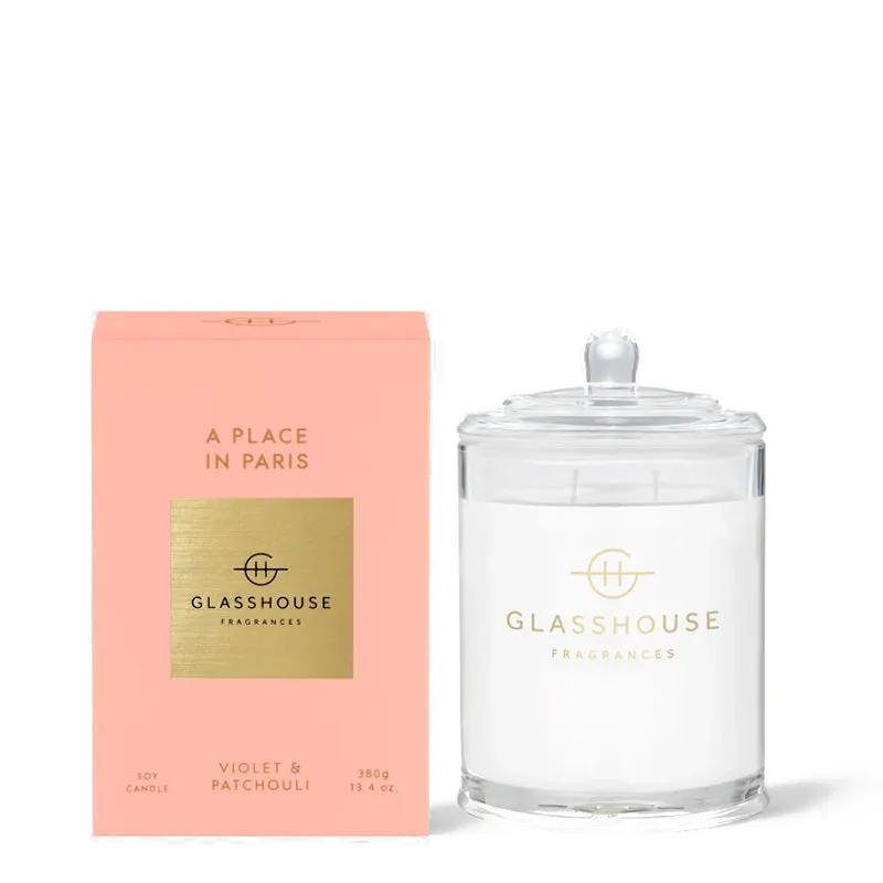 GLASSHOUSE FRAGRANCES | A Place in Paris Candle