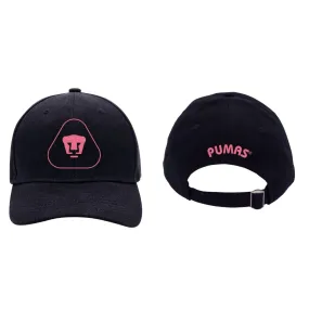 Gorra Pumas UNAM Hombre Mujer Ajustable Emblema Rosa 7 Vinil