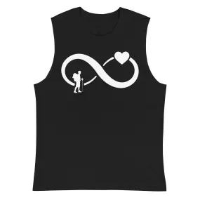 Infinity Heart and Hiking - Muskelshirt (Unisex)