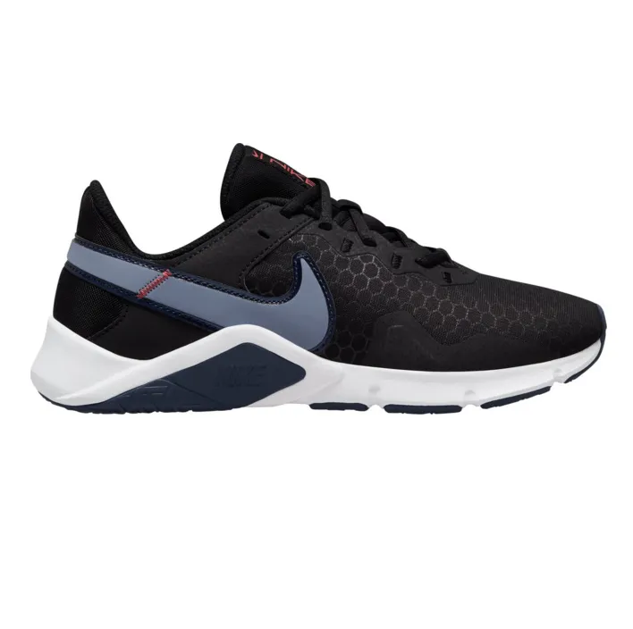 Nike Women's Legend Essential 2 Shoes - Slate Blue / Black