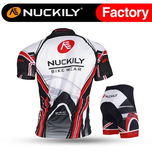 Nuckily Mycycology MA008-MB008 Half Sleeves Jersey and Gel Padded Shorts