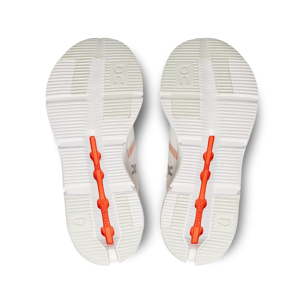 On Running Women's Cloudnova Void Shoes - Undyed White / Flame