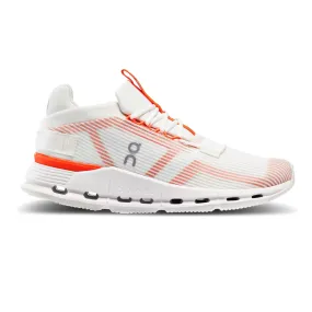 On Running Women's Cloudnova Void Shoes - Undyed White / Flame