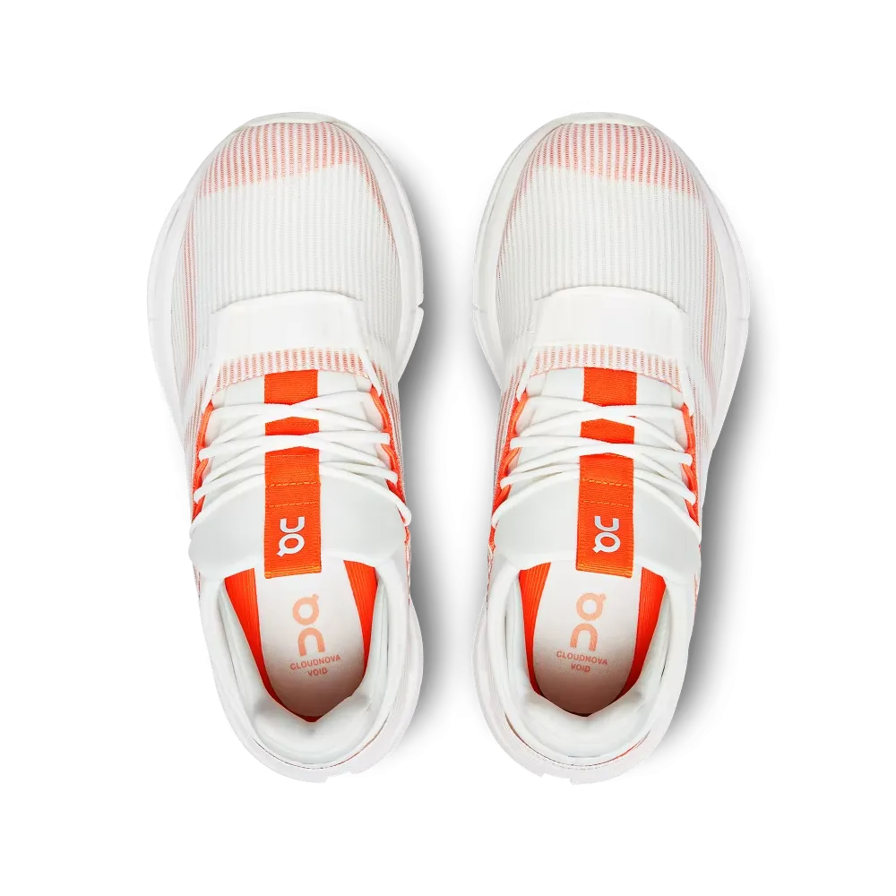 On Running Women's Cloudnova Void Shoes - Undyed White / Flame