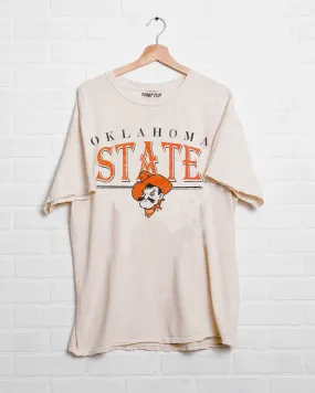 OSU Cowboys 80s Off White Thrifted Tee