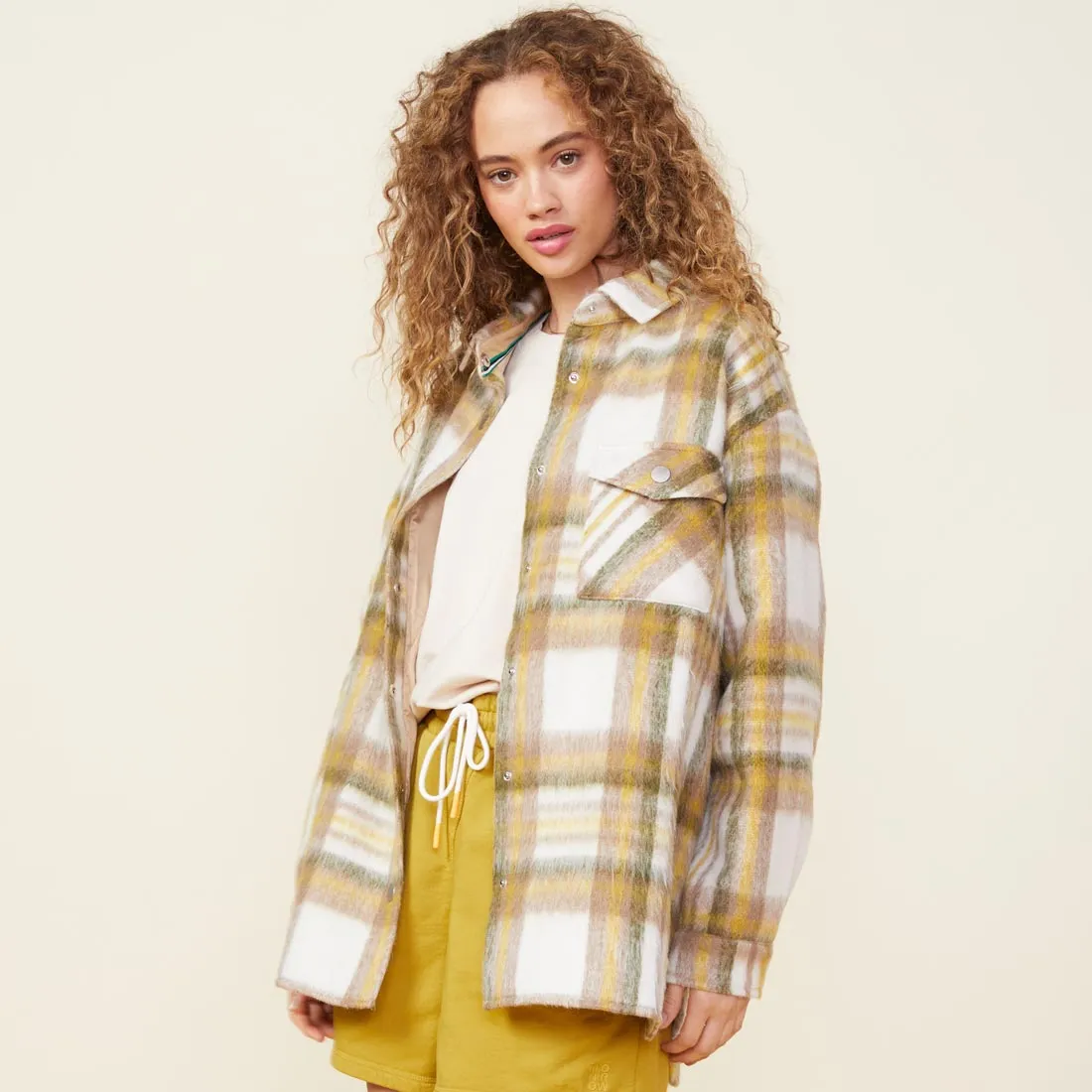 Plaid Flannel Jacket