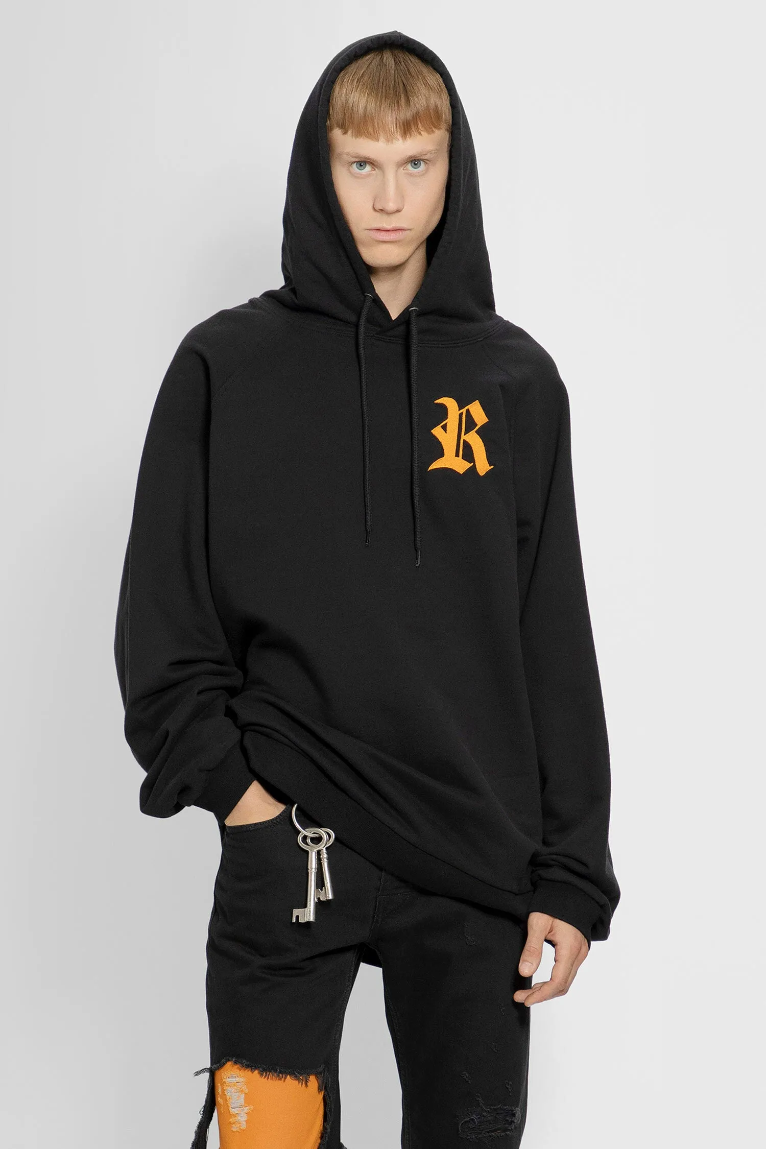 RAF SIMONS MAN BLACK SWEATSHIRTS