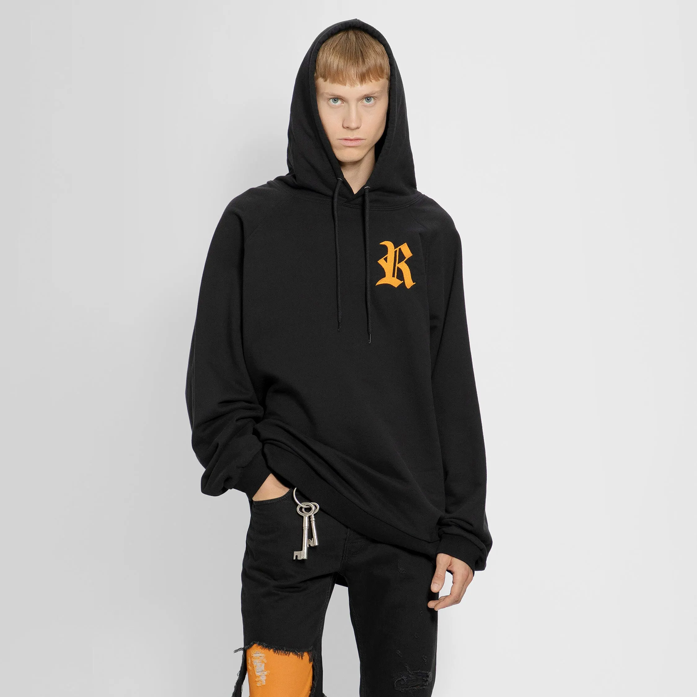 RAF SIMONS MAN BLACK SWEATSHIRTS