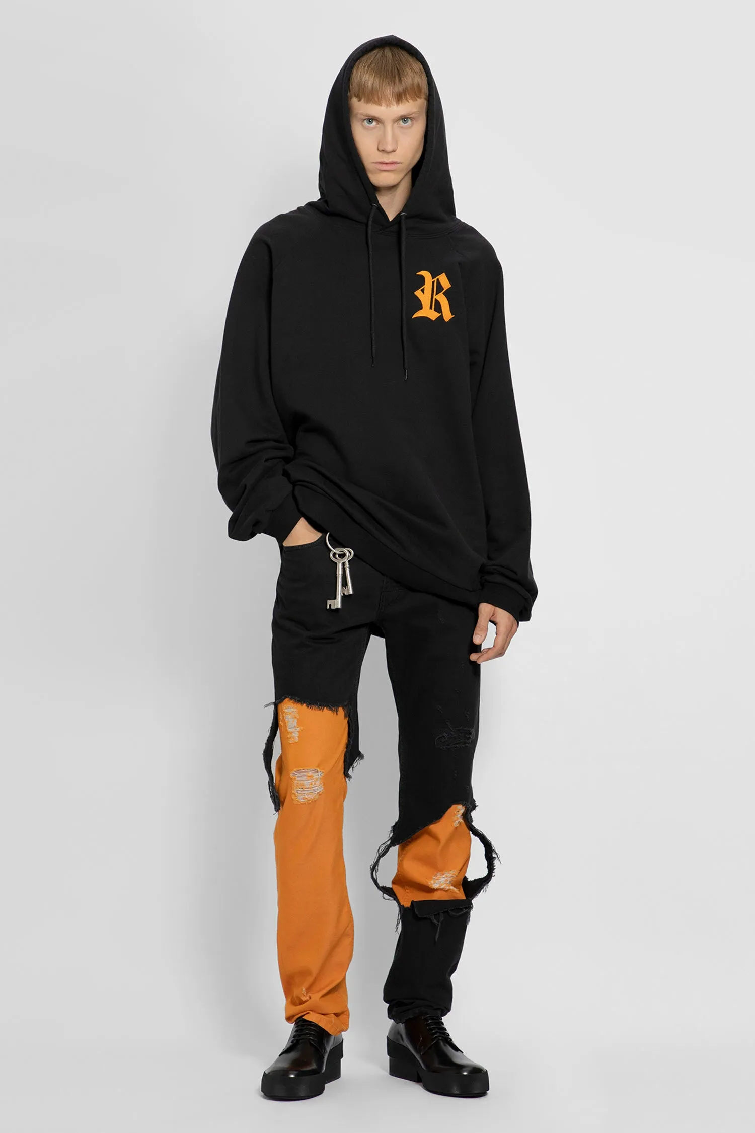 RAF SIMONS MAN BLACK SWEATSHIRTS