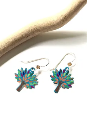 Rainbow Tree Earrings by Sienna Sky