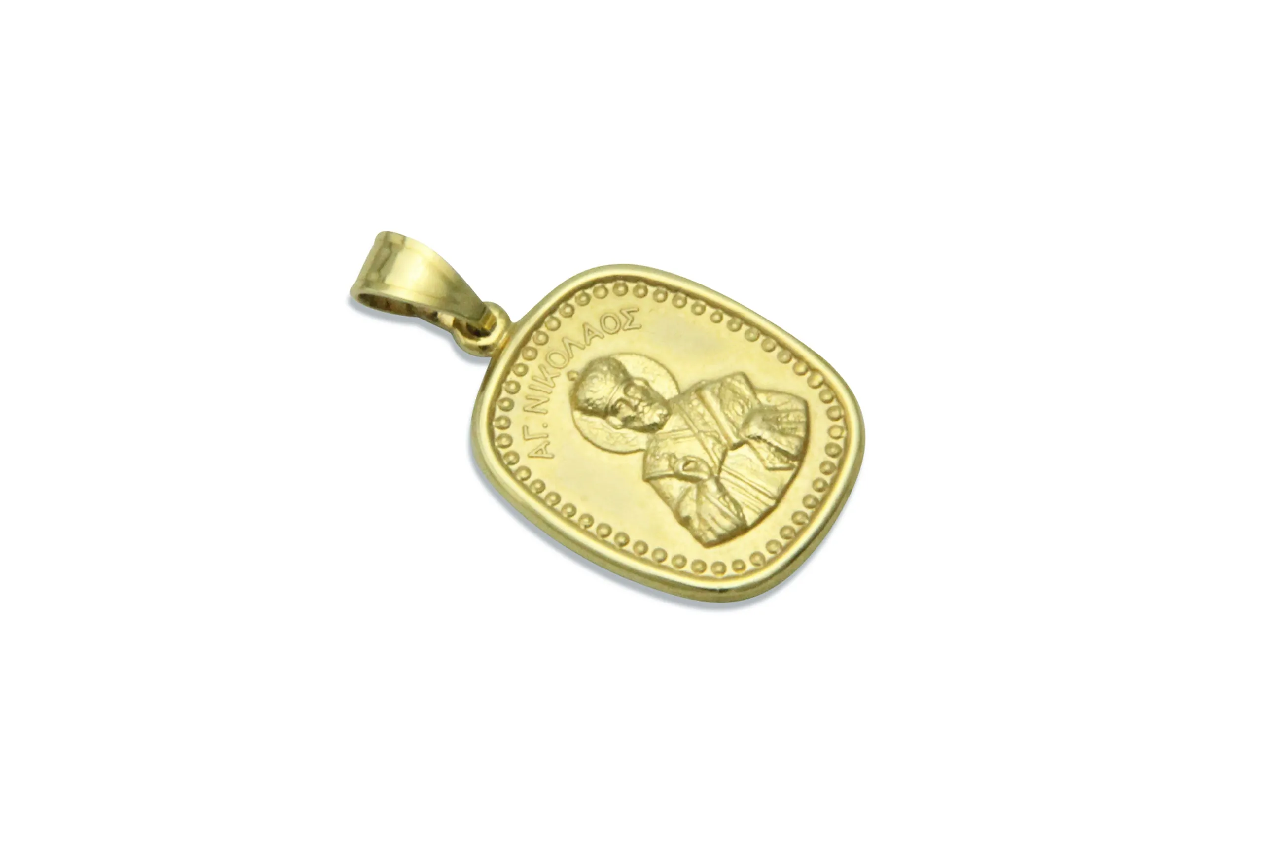 Saint Nicholas Gold Medallion