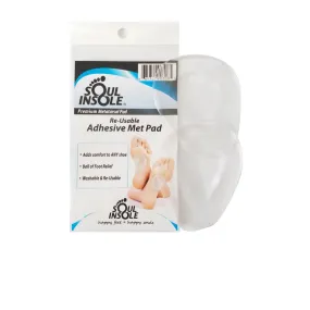 Soul Insole Adhesive Metatarsal Pad (Unisex) - Clear