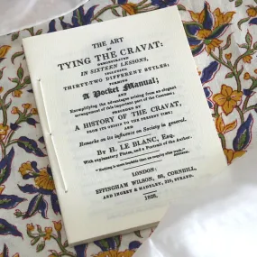 The Art of Tying a Cravat