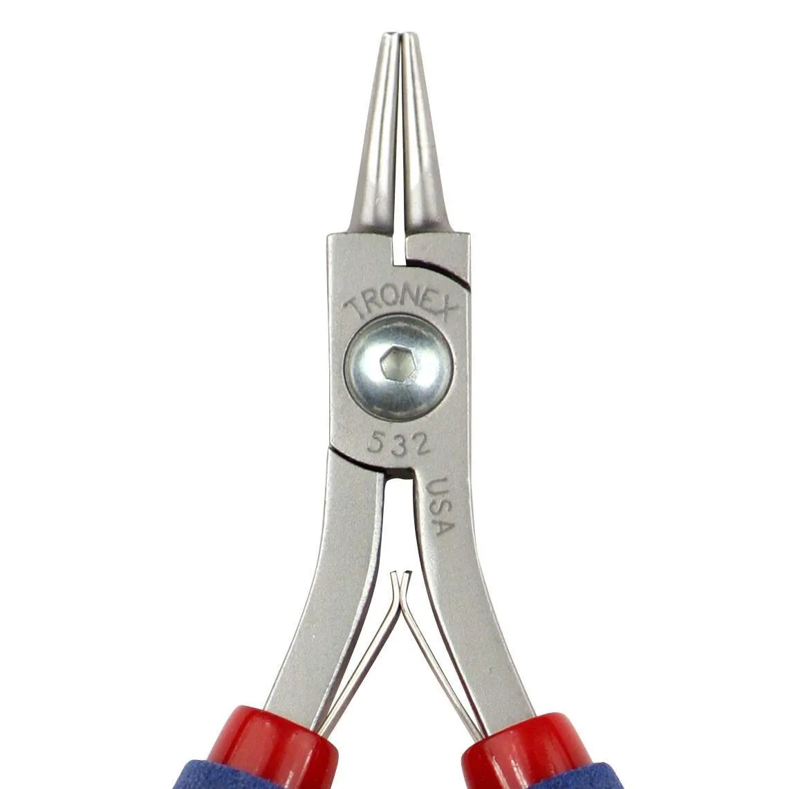 Tronex Round Nose Pliers, Short Jaw, Standard Handle,  #532