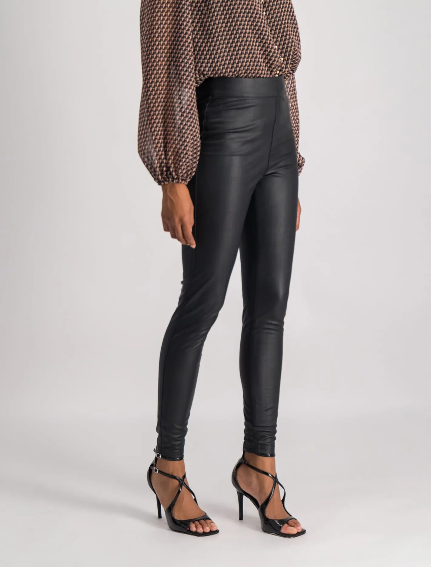 Veronica Vegan Leather Leggings