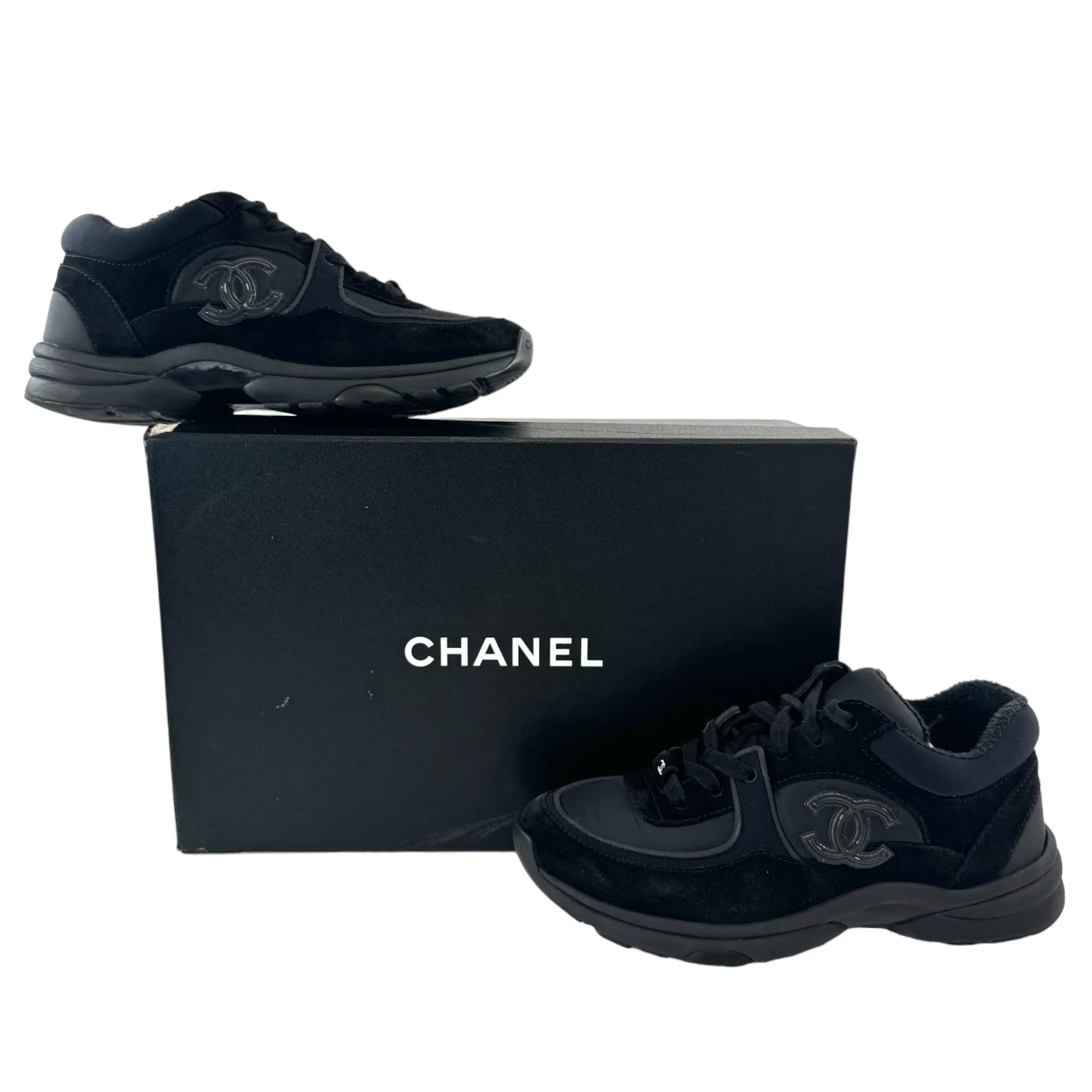 Women's Cc Runners Low Trainers Black Size EU 37 / UK 4