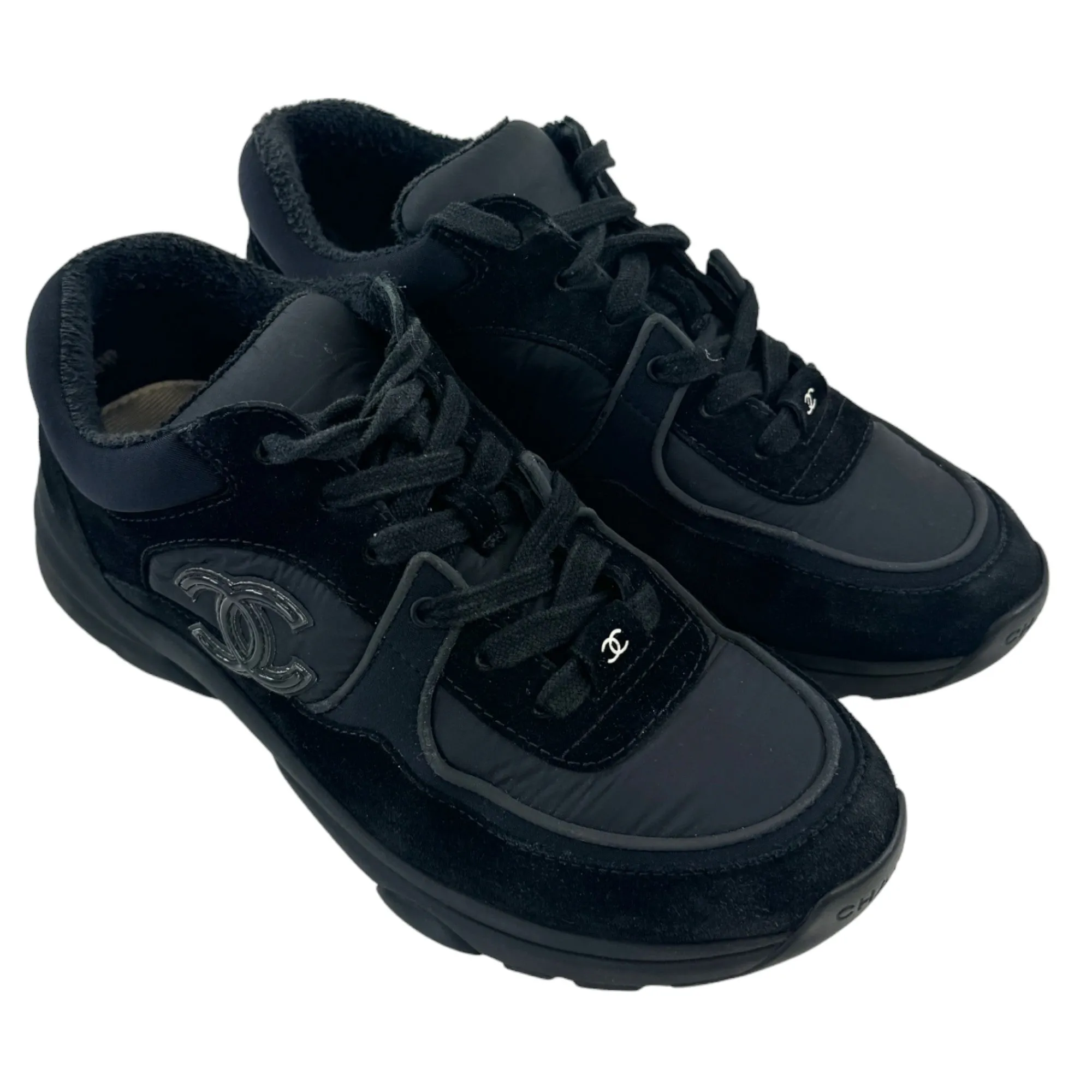 Women's Cc Runners Low Trainers Black Size EU 37 / UK 4